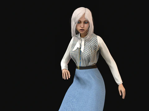 ScaryLittlegGirl2 3D Model