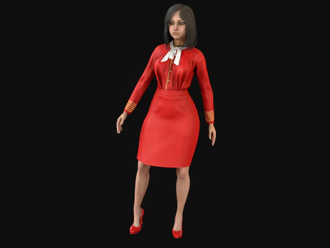 ScaryLittlegGirl2 3D Model