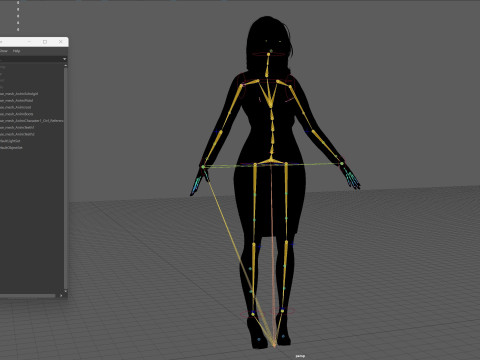 EngLittlegGirl2 3D Model