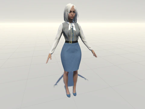 ScaryLittlegGirl2 3D Model