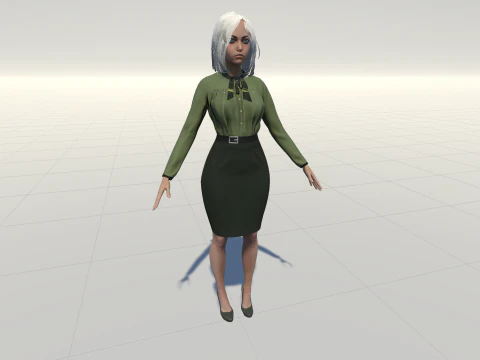 ScaryLittlegGirl2 3D Model
