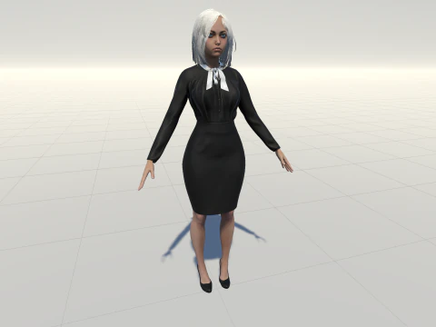 ScaryLittlegGirl2 3D Model