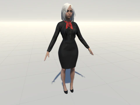 ScaryLittlegGirl2 3D Model