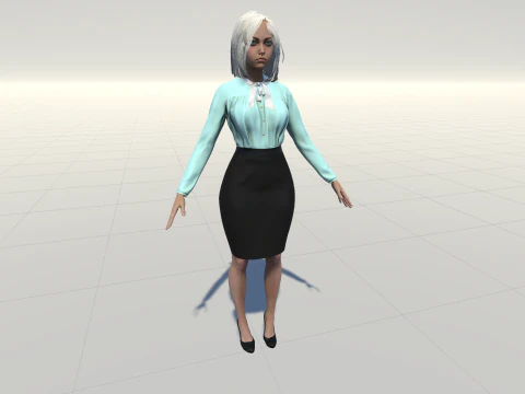 ScaryLittlegGirl2 3D Model