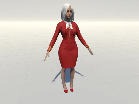 ScaryLittlegGirl2 3D Model