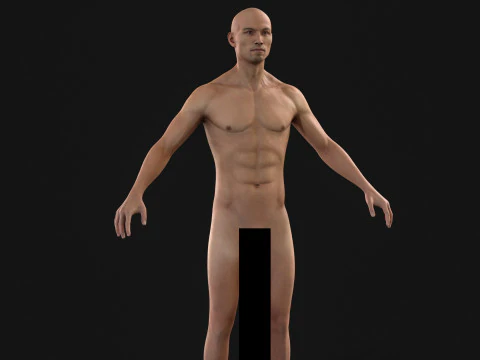Asyalı adam 3D Model