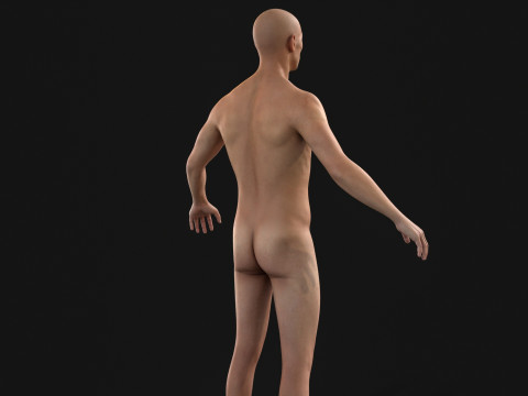 Uomo asiatico Modello 3D