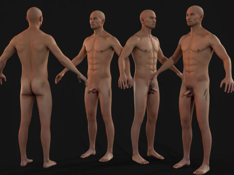 Asian Man 3D Model