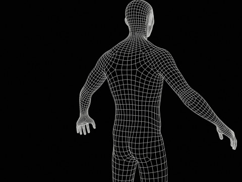 Uomo asiatico Modello 3D