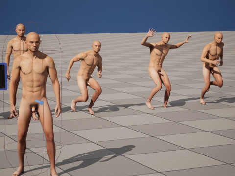 Uomo asiatico Modello 3D