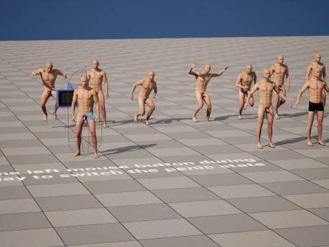 Asian Man 3D Model