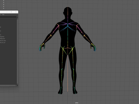 Uomo asiatico Modello 3D