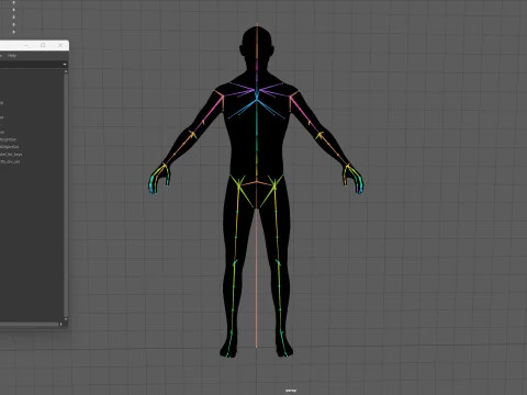 Asian Man 3D Model