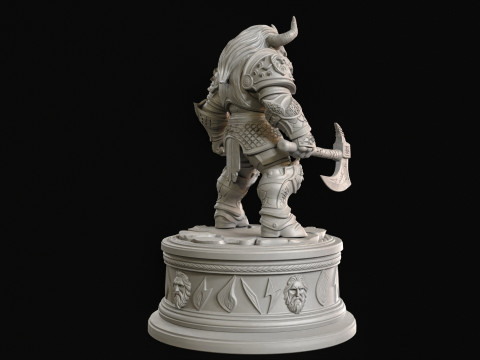 Impressão 3D do Minotauro Modelo 3D