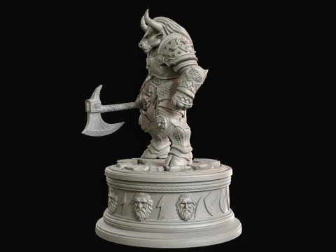 Minotaur 3d print 3D Model