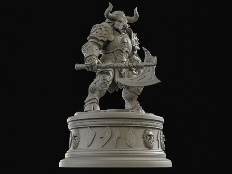 Minotaur 3d print 3D Model