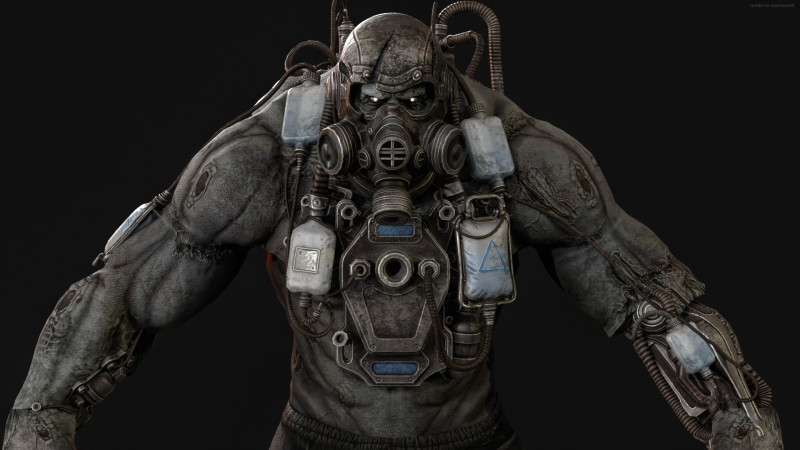 Super ZombieDrednout 3D Modell .c4d .max .obj .3ds .fbx .stl .blend 