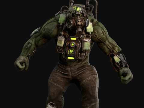 Super ZombieDrednout 3D Model