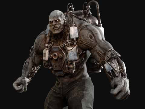 Super ZombieDrednout 3D Modell