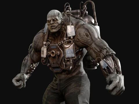Super ZombieDrednout 3D Model