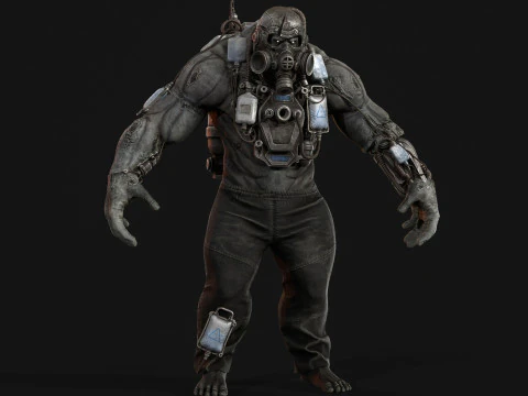 Super ZombieDrednout 3D Model