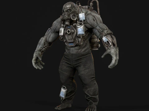 Super ZombieDrednout 3D Model