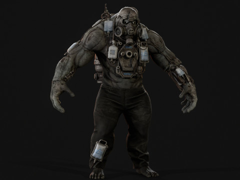 Super ZombieDrednout 3D Modell