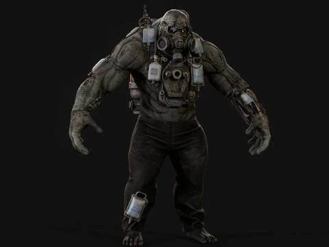 Super ZombieDrednout 3D Model