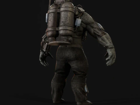 Super ZombieDrednout 3D Model