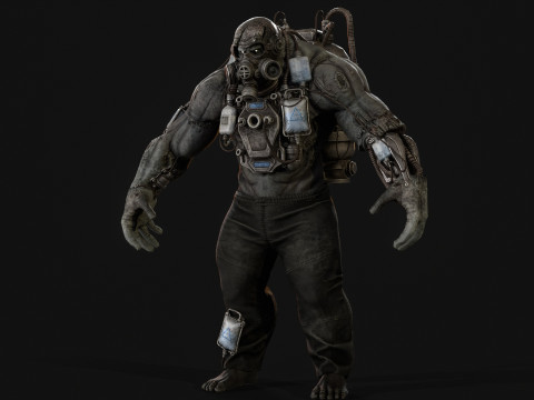 Super ZombieDrednout 3D Modell