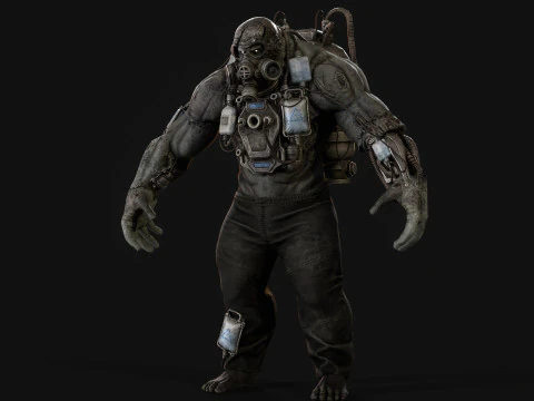 Super ZombieDrednout 3D Model
