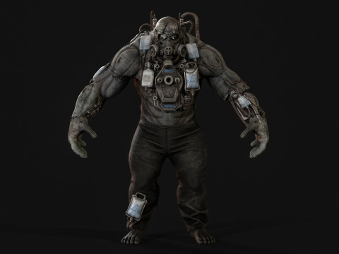 Super ZombieDrednout 3D Modell
