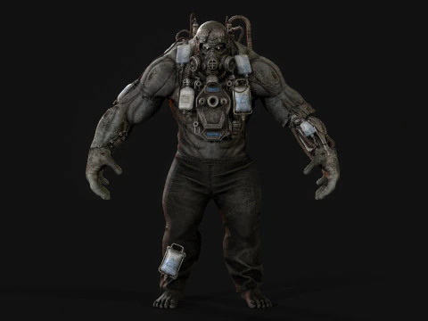 Super ZombieDrednout 3D Model