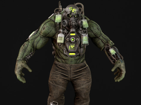 Super ZombieDrednout 3D Modell