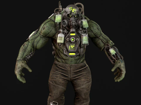 Super ZombieDrednout 3D Model