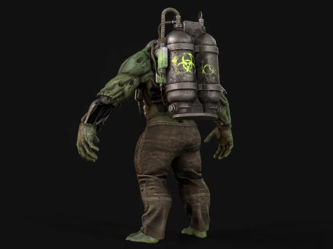 Super ZombieDrednout 3D Model