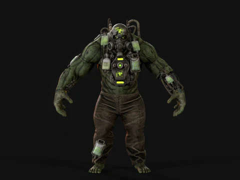 Super ZombieDrednout 3D Model
