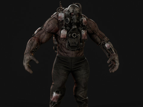 Super ZombieDrednout 3D Modell
