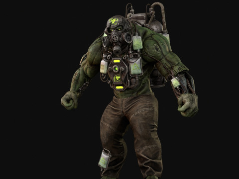 Super ZombieDrednout 3D Modell