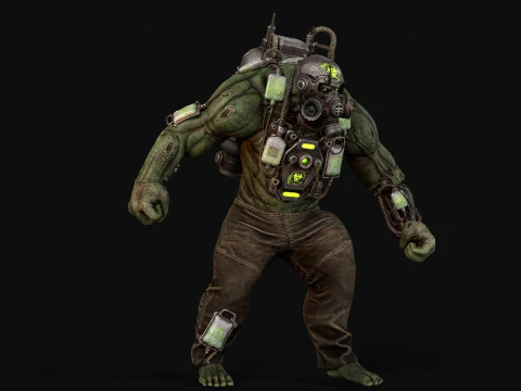 Super ZombieDrednout 3D Model