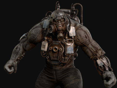 Super ZombieDrednout 3D Modell