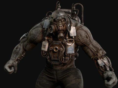 Super ZombieDrednout 3D Model