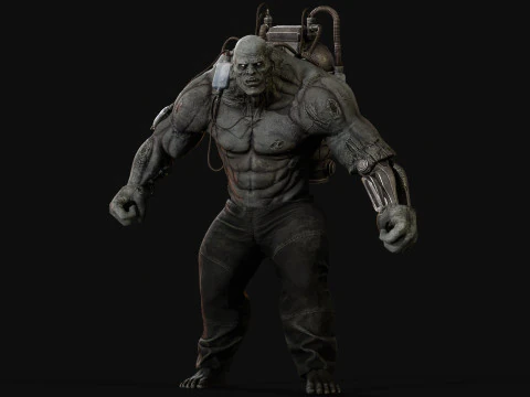 Super ZombieDrednout 3D Model