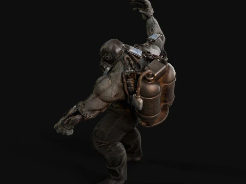Super ZombieDrednout 3D Model