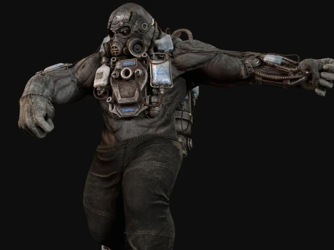 Super ZombieDrednout 3D Model