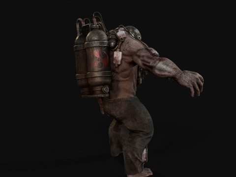 Super ZombieDrednout 3D Modell