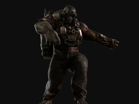Super ZombieDrednout 3D Model