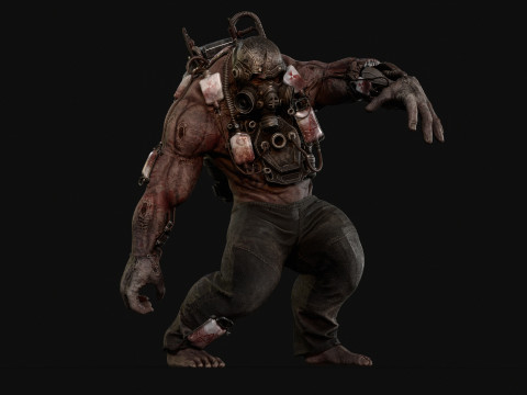 Super ZombieDrednout 3D Modell