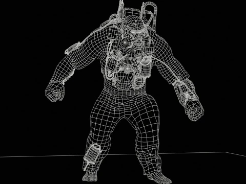 Super ZombieDrednout 3D Model