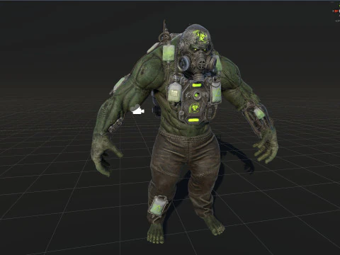 Super ZombieDrednout 3D Model